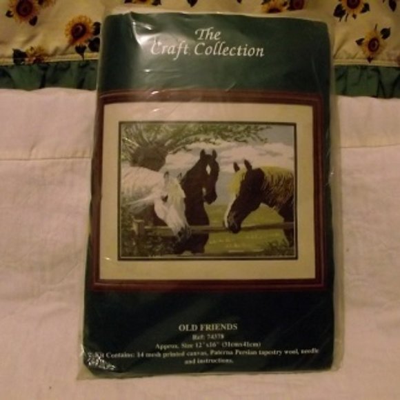 CRAFT COLLECTION Old Friends, #74378 "Horses" - Picture 1 of 3